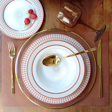 Carica l'immagine nel visualizzatore di Gallery, Imperial Servizio tavola 18 pezzi porcellana Pozzi 1876
