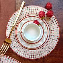 Carica l'immagine nel visualizzatore di Gallery, Imperial Servizio tavola 18 pezzi porcellana Pozzi 1876