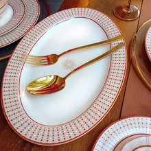 Carica l'immagine nel visualizzatore di Gallery, Imperial Servizio tavola 18 pezzi porcellana Pozzi 1876