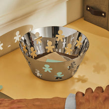 Carica l'immagine nel visualizzatore di Gallery, Cestino pane Girotondo acciaio medio AKK04