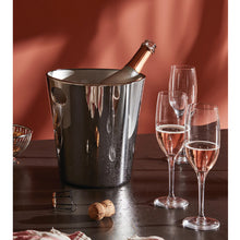 Carica l'immagine nel visualizzatore di Gallery, Alessi Bolly Secchiello champagne rinfrescatore acciaio JM21