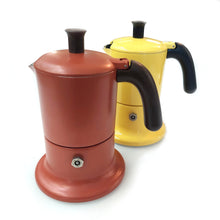 Carica l'immagine nel visualizzatore di Gallery, Angelina Caffettiere Induzione 3 tazze Made in Italy vari colori