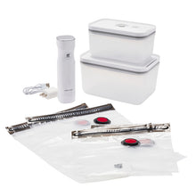 Carica l'immagine nel visualizzatore di Gallery, Fresh & Save Starter Kit sottovuoto 7 pezzi plastic M/L Zwilling