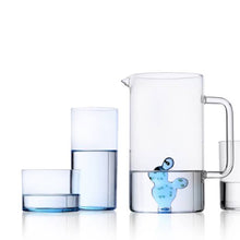 Load the image in the Gallery viewer, Ichendorf set 2 blue Mediterranean glasses