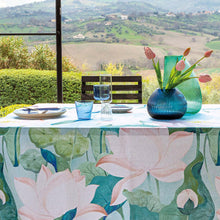 Load the image in the Gallery viewer, Tovaglia Antimacchia Singapore varie misure L'Oca Nera