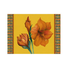 Load the image in the Gallery viewer, Rectangular tablecloths Rigid Amaryllis The black goose various colors