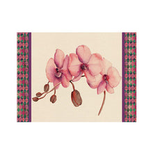 Carica l'immagine nel visualizzatore di Gallery, Tovagliette rettangolari rigide Orchidea L'oca Nera vari colori