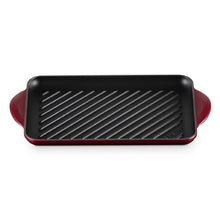Carica l'immagine nel visualizzatore di Gallery, Le Creuset Bistecchiera rigata ghisa rettangolare cm 32 induzione