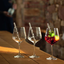 Carica l'immagine nel visualizzatore di Gallery, Set 4 Calici Gin Tonic con cannucce vetro Nachtmann