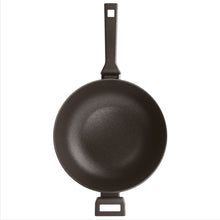 Load the image in the Gallery viewer, Sambonet Wok 30 cm non-stick + cover Titan Pro induction