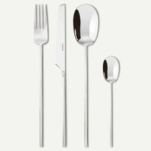 Carica l'immagine nel visualizzatore di Gallery, 100 Servizio posate 24 pezzi acciaio 18/10 Sambonet 52570-81