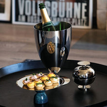 Load the image in the Gallery viewer, Champagne wine bucket peelope steel resin sambonet