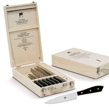 Carica l'immagine nel visualizzatore di Gallery, Berti Valigetta 6 Coltelli Gualtiero Marchesi