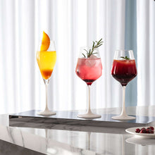 Carica l'immagine nel visualizzatore di Gallery, Set 4 Calici Vini cristallo Manufacture Rock blanc Villeroy & Boch