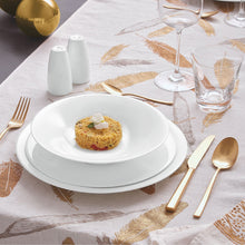 Carica l'immagine nel visualizzatore di Gallery, Neve Servizio tavola 18 pezzi porcella d'osso Arthur Krupp