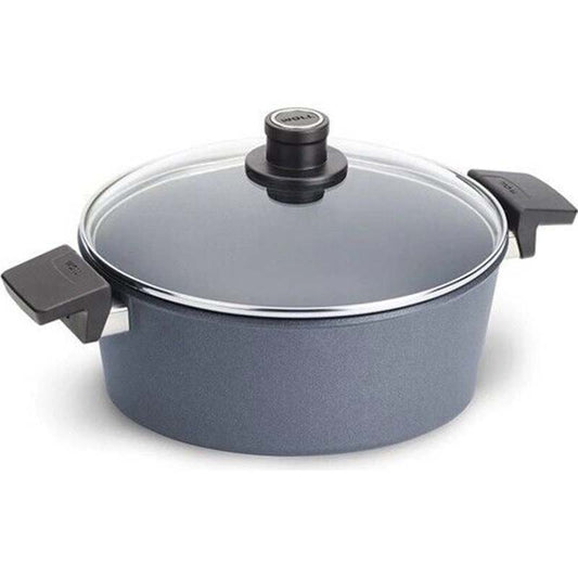 Woll Diamond Lite Casseruola bassa cm 28 antiaderenti induzione + coperchio