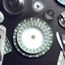 Carica l'immagine nel visualizzatore di Gallery, Liberty Servizio tavola 18 pezzi porcellana Pozzi 1876