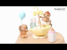 Carica e avvia il video nel visualizzatore di galleria, Carillon Bebè e Ombrello Wooderful life