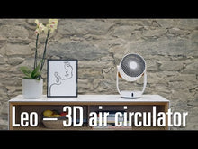 Carica e avvia il video nel visualizzatore di galleria, Leo Ventilatore 3d design air circulator Stadler Form