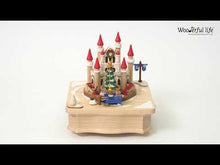 Upload and start the video in the gallery viewer, Music box The Christmas Castle Wooderful life