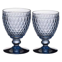 Carica l'immagine nel visualizzatore di Gallery, 4 Calici Boston blu Villeroy & Boch