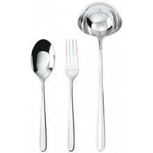 Carica l'immagine nel visualizzatore di Gallery, Hannah Set 3 pezzi a servire acciaio 18/10 Sambonet 52520-80