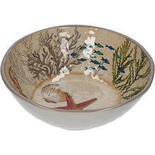 Carica l'immagine nel visualizzatore di Gallery, Sea Life Insalatiera cm 28 melamina infrangibile Rose e Tulipani