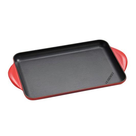 Le Creuset Bistecchiera ghisa rettangolare 32 cm Liscia induzione