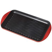Load the image in the Gallery viewer, Le Creuset Rectangular Cast Kaming Skis Biskine 47 induction cm
