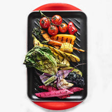 Load the image in the Gallery viewer, Le Creuset Rectangular Cast Kaming Skis Biskine 47 induction cm