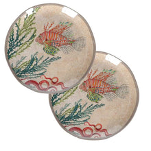 Carica l'immagine nel visualizzatore di Gallery, Sea Life Servizio 6 posti tavola infrangibili Rose e Tulipani