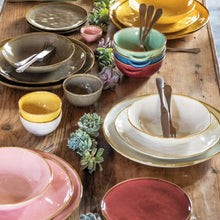 Carica l'immagine nel visualizzatore di Gallery, Concerto Servizio piatti 12 pezzi gres Rose e Tulipani vari colori