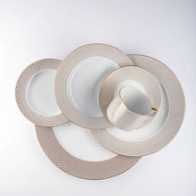Load the image in the Gallery viewer, Francis Carreau Beige Table Service 18 pieces Rosenthal