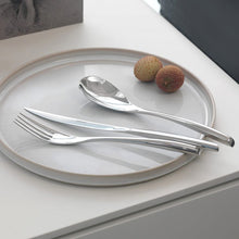 Carica l'immagine nel visualizzatore di Gallery, Bamboo Servizio posate 24 pezzi acciaio 18/10 Sambonet 52519-81