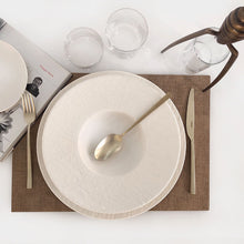 Carica l'immagine nel visualizzatore di Gallery, Rock PVD Antique Champagne Servizio posate 24 pezzi Sambonet