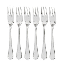 Carica l'immagine nel visualizzatore di Gallery, Contour Set 6 Forchettine torta acciaio Sambonet 52501-56