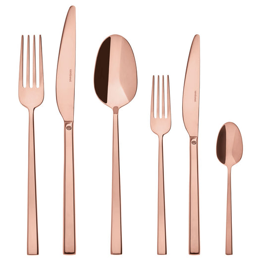 Rock PVD Copper Servizio posate 36 pezzi rame Sambonet 52762C-83