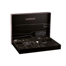 Carica l'immagine nel visualizzatore di Gallery, Giò Ponti Servizio posate 36 pezzi acciaio Manico cavo Sambonet 52760-84