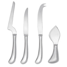 Carica l'immagine nel visualizzatore di Gallery, Set 4 coltelli formaggio acciaio Sambonet 52550C91
