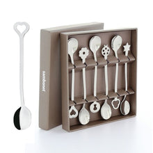 Carica l'immagine nel visualizzatore di Gallery, 10 Set Party da 6 Cucchiani moka segnaposto Bomboniere Sambonet