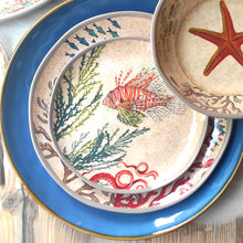 Carica l'immagine nel visualizzatore di Gallery, Sea Life Servizio 6 posti tavola infrangibili Rose e Tulipani