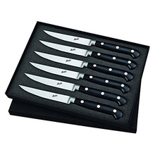 Carica l'immagine nel visualizzatore di Gallery, Berkel Set 6 coltelli bistecca forgiati seghettati Ad Hoc
