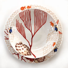 Carica l'immagine nel visualizzatore di Gallery, Taitù Servizio piatti Mare porcellana 4 posti tavola