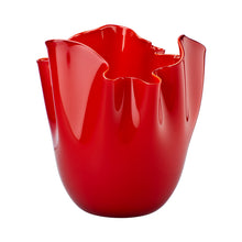 Carica l'immagine nel visualizzatore di Gallery, Venini Vaso Fazzoletto cm 31 rosso 700.00