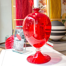 Carica l'immagine nel visualizzatore di Gallery, Venini Vaso Veronese rosso 600.01