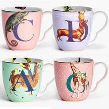 Carica l'immagine nel visualizzatore di Gallery, Yvonne Ellen Tazze Mug con iniziali Alphabet varie lettere
