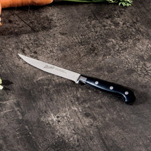 Carica l'immagine nel visualizzatore di Gallery, Berkel Set 6 coltelli bistecca forgiati seghettati Ad Hoc