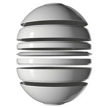 Carica l'immagine nel visualizzatore di Gallery, La Boule black & white sfera 2 posti tavola Villeroy & Boch