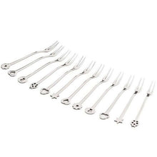 Carica l'immagine nel visualizzatore di Gallery, Party Set 12 Forchettine aperitivo segnaposto Sambonet