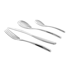 Carica l'immagine nel visualizzatore di Gallery, Bamboo Servizio posate 24 pezzi acciaio 18/10 Sambonet 52519-81